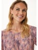 Mexx Bluse in Rosa/ Blau