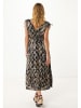 Mexx Kleid in Dunkelblau/ Bunt
