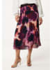 Mexx Plisseerock in Aubergine/ Rosa