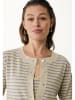 Mexx Cardigan in Beige/ Lila