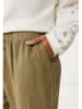 Mexx Lniane spodnie w kolorze khaki