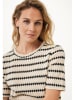 Mexx Pullover in Beige/ Schwarz