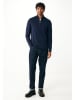 Mexx Sweter "James" w kolorze granatowym