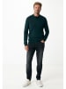 Mexx Wollpullover "Archie" in Dunkelgrün