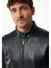 Mexx Lederjacke in Schwarz