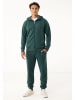Mexx Spodnie dresowe w kolorze ciemnozielonym