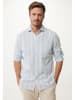Mexx Hemd in Creme/ Hellblau