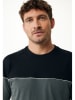 Mexx Shirt in Schwarz/ Dunkelblau