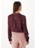 Mexx Blouse ''Check'' bordeaux