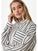 Mexx Bluse in Weiß/ Schwarz