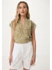 Mexx Bluse in Khaki