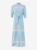 Mexx Jurk lichtblauw/wit