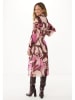Mexx Jurk roze/bruin/beige