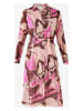 Mexx Jurk roze/bruin/beige