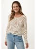 Mexx Sweter w kolorze beżowym
