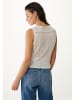 Mexx Top w kolorze kremowym