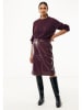 Mexx Kunstlederrock bordeaux