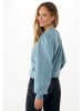 Mexx Sweatshirt ''Flower'' in Hellblau