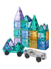 Playbox 110-delige magnetische bouwstenenset "Prism Glitter" - vanaf 3 jaar