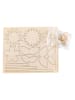 SUNNYSUE 16tlg. Bastelset ''Holzblumen'' - ab 5 Jahren