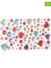SUNNYSUE Stickerglittersteentjes "Herzen in Pastell" meerkleurig