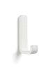Zone Denmark Haczyk ścienny "Rim" w kolorze białym - 2 x 8,5 x 4 cm