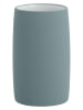SÖDAHL Tandenborstelbeker "Mono" blauw - (H)11 x Ø 6,5 cm
