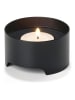 Zone Denmark Theelichthouder "Singles" zwart - (H)4 x Ø 7,5 cm