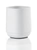Zone Denmark Tandenborstelbeker "Time White" wit - (H)9 cm x Ø 8,5 cm