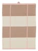 SÖDAHL 2er-Set: Geschirrtücher "Blocks" in Rosa/ Beige - (L)70 x (B)50 cm