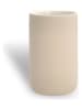 SÖDAHL Zahnbürstenbecher "Mono Beige" in Beige - (H)11 cm x Ø 6,5 cm