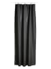 Zone Denmark Douchegordijn "Lux" zwart - (L)200 x (B)180 cm