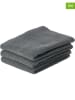 Zone Denmark 3-delige set: theedoeken antraciet - (L)27 x (B)27 cm