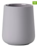 Zone Denmark Kubki łazienkowe (2 szt.) "Nova One" w kolorze jasnoszarym - wys.10 x Ø 8,5 cm