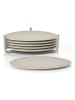 Zone Denmark 7tlg. Untersetzer-Set in Beige