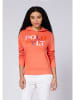 Polo Sylt Hoodie in Orange