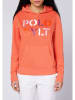 Polo Sylt Hoodie in Orange