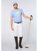 Polo Sylt Shirt in Hellblau