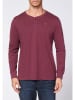 Polo Sylt Longsleeve in Bordeaux