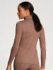 Calida Wolllongsleeve in Hellbraun