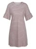 Calida Nachthemd in Rosa/ Weiß/ Dunkelblau