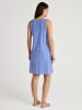 Calida Nachthemd in Blau/ Weiß