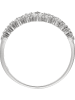 OR ÉCLAT Weißgold-Ring "Ma reine" mit Edelsteinen