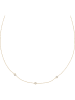 L'OR by Diamanta Gouden ketting "Mes perles" met parels - (L)42 cm