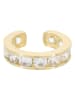 L instant d Or Gold-Earcuff "Shinning ear cuff" mit Edelsteinen