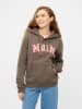 Derbe Hoodie in Braun/ Rosa