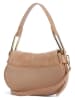 COCCINELLE Leren schoudertas lichtbruin - (B)22 x (H)14 x (D)4 cm