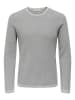 ONLY & SONS Pullover "Eric" in Hellgrau