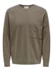 ONLY & SONS Pullover "Lamai" in Taupe