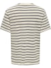 ONLY & SONS Shirt "Ian" in Creme/ Dunkelblau